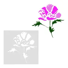 Горячая 1 шт. DIY свадебный торт stencil трафарет для напыления на торт украшения печати Сахар ремесло сделать красивый торт Декор Инструменты@ C