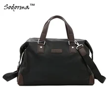 Новое прибытие большой емкости лучших коровьей натуральная кожа выходные сумка для мужские сумки дорожные сумки вещевой мешок Чемодан сумка 46