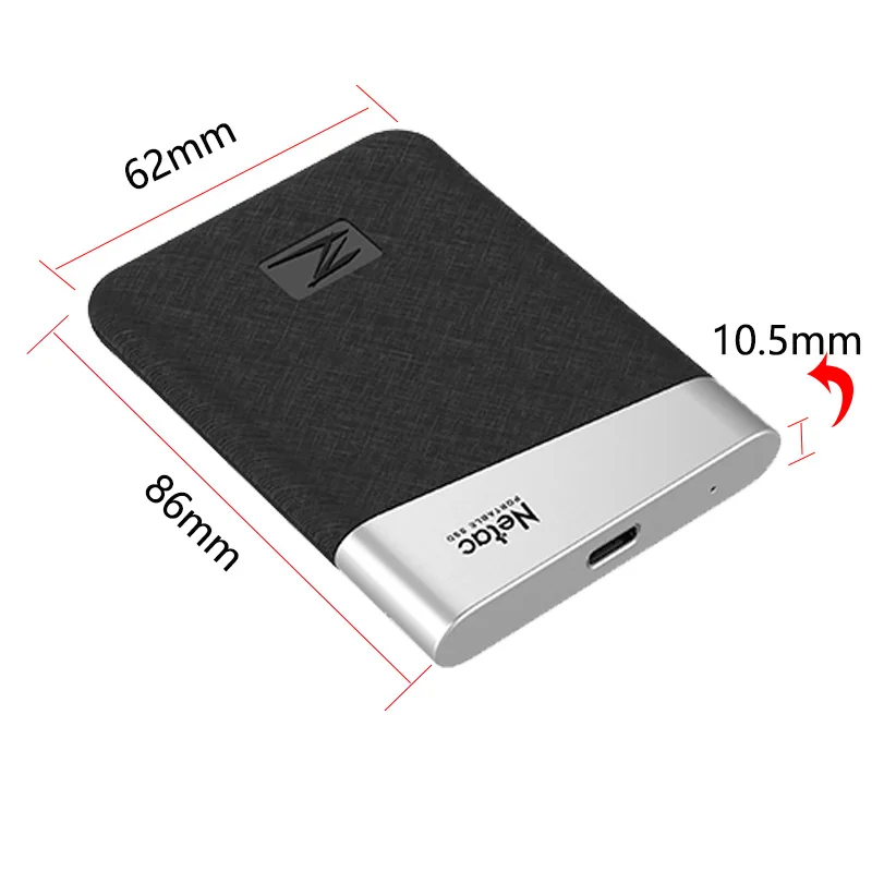 Netac Z6 hhd disco duro ssd USB3.1 tragbare ssd externe stick usb c ssd 240 GB ssd typ c lagerung e
