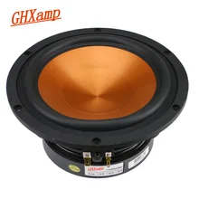GHXAMP Hifi 6,5 дюймов средний бас-динамик 8 Ом 40 Вт домашний кинотеатр СЧ-динамик громкий динамик глинозема Керамика 1 шт