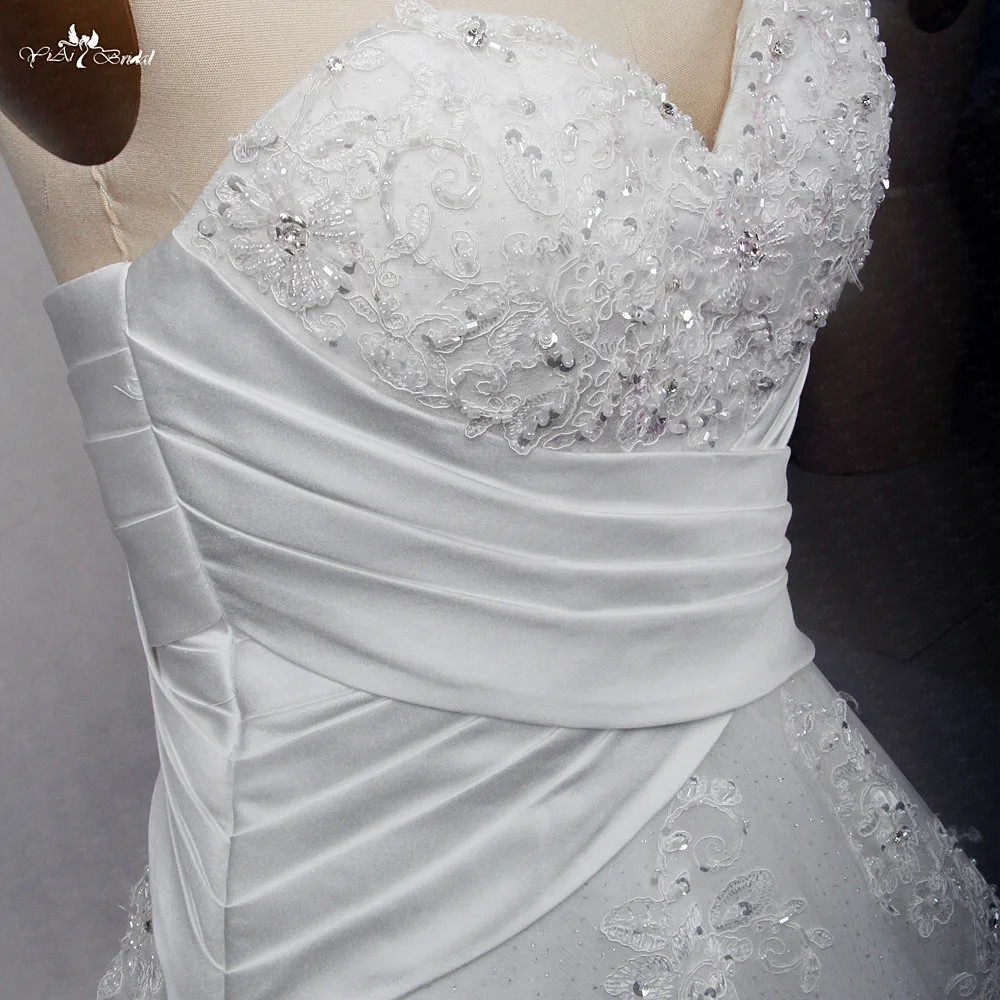 RSW1253 реальные фотографии yiaibridal Милая декольте линия халат де mariée