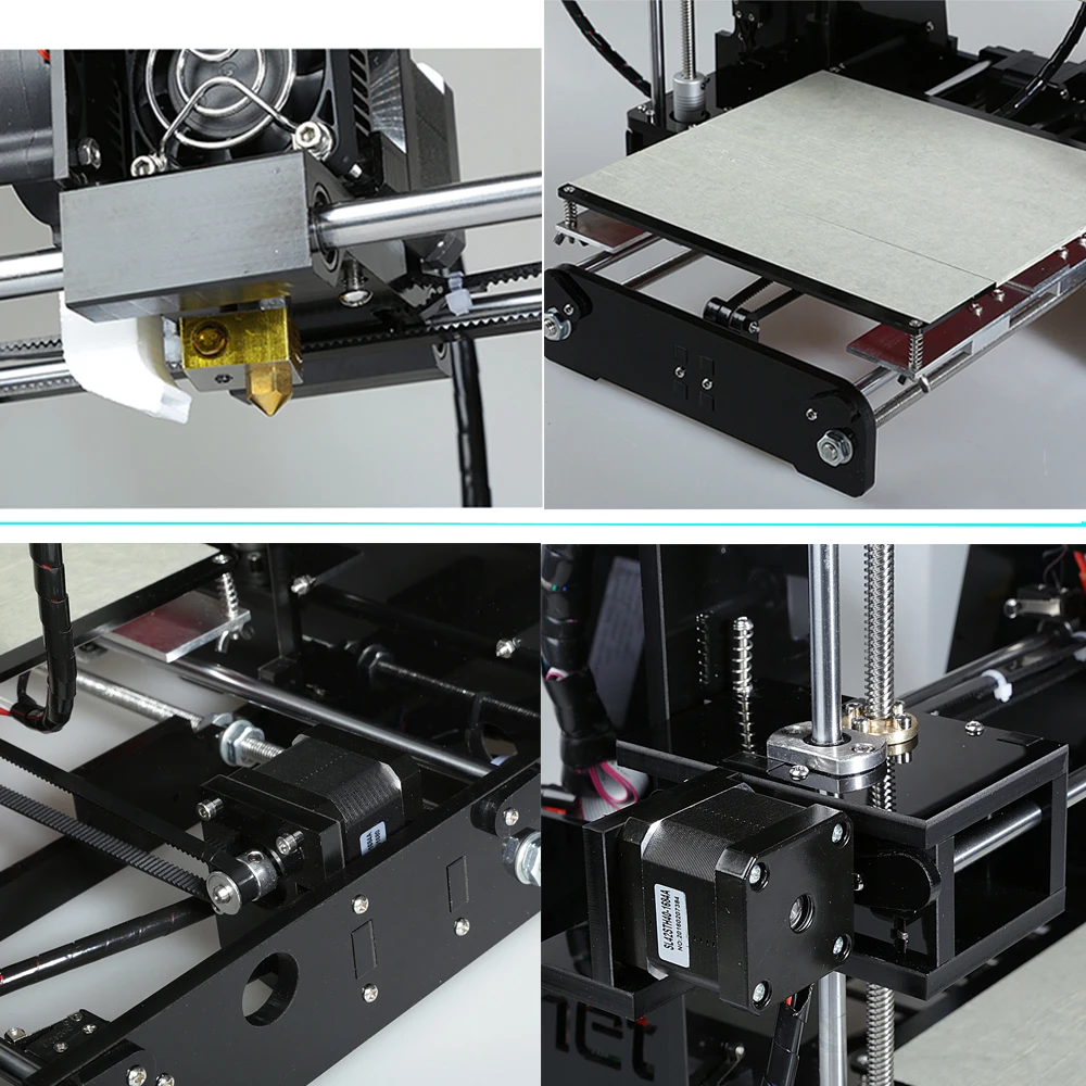 Высокая точность рабочего авто уровень части 3D принтеры Anet Модернизированный A8