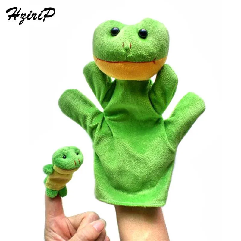 20pcs/lot Baby Reborn Finger Puppets Hand Puppet For Kids Plush Cute