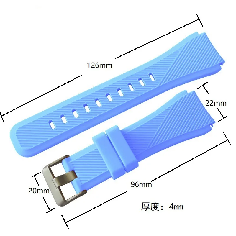 Samsung galaxy smart watch accessories 46 mm r800 watch band strap