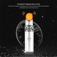 Ролик-массажер для глаз горячее/холодное сообщение 45 градусов с подогревом для удаления морщин палочка снимает темные круги Отечность USB Перезаряжаемый 38