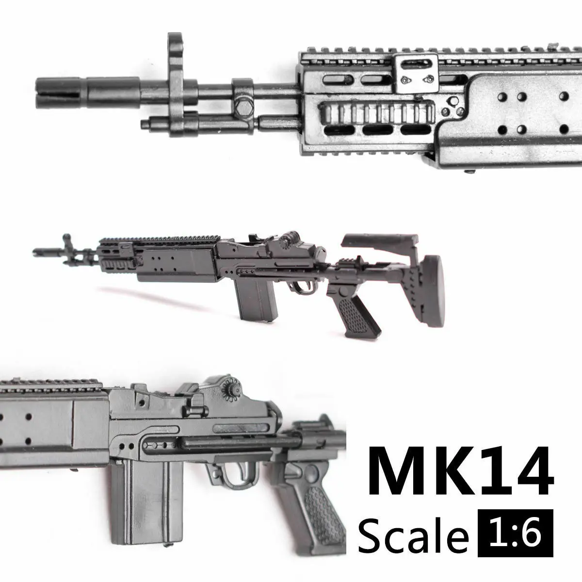 1/6 весы M14BER Игрушечная модель пистолета сборки Пазлы Строительные кирпичи