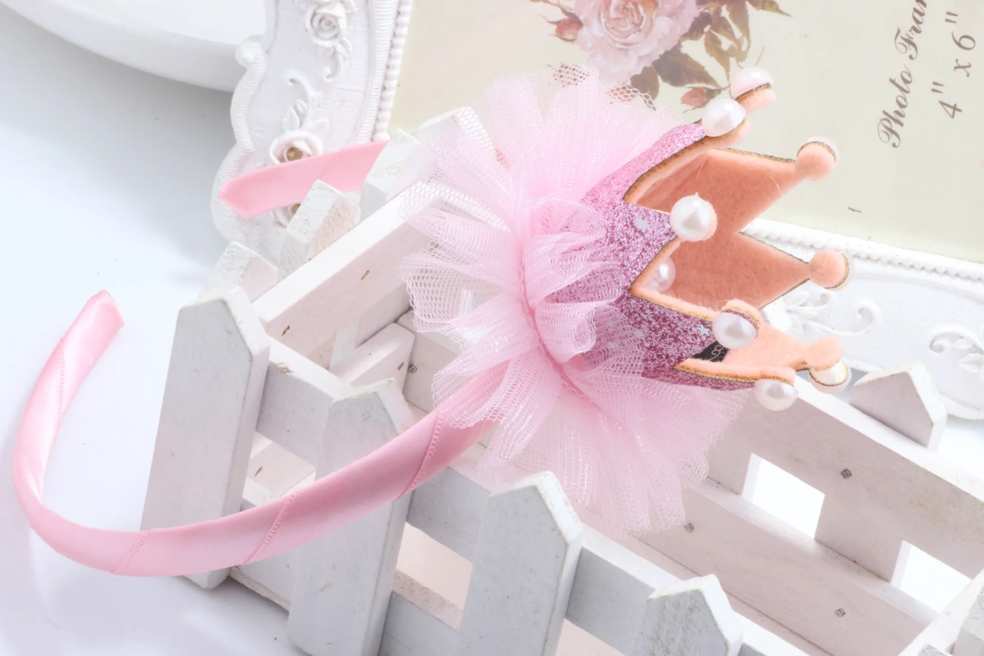 

New Children's Baby Girls Crown Headband Headdress Hairpin Head Hoop Bowknot Tiara Princess Hair Hoop Acessorio De Cabelo T