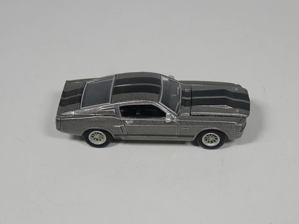 Авто ИНН-Greenlight 1: 64 1967 Ford Mustang Eleanor литья под давлением модель автомобиля(серый