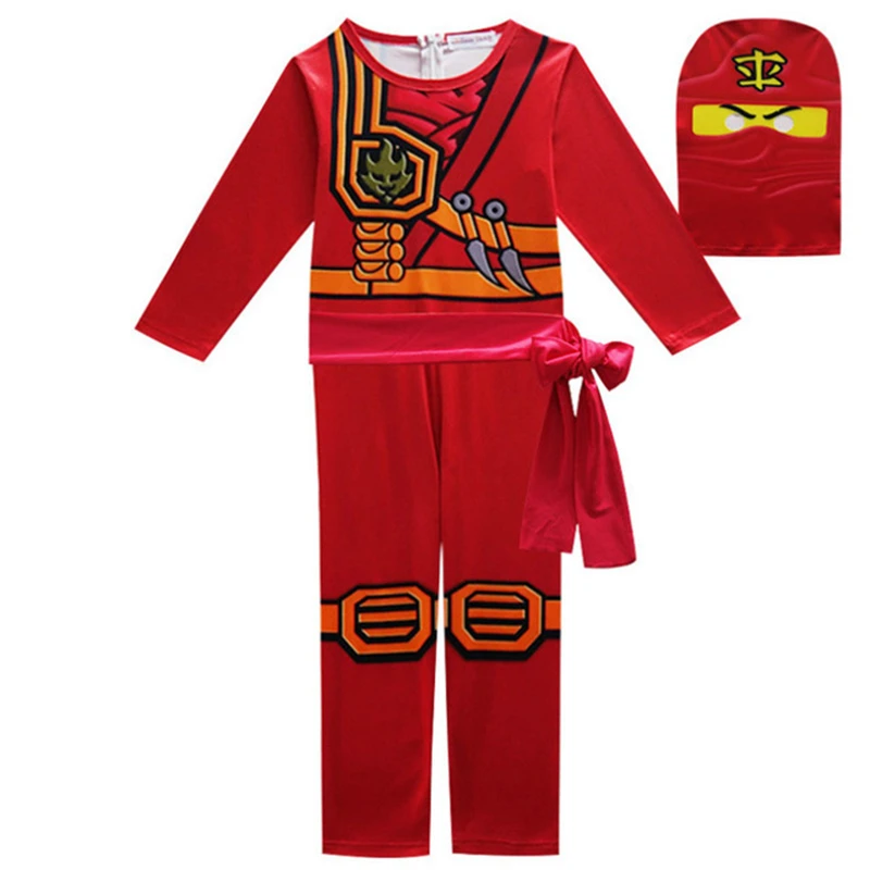 

Boys Clothes Ninja Ninjagoed Cosplay Costumes Kids Clothes Party Clothes Streetwear Suits Children Clothing Set Boy Clothes