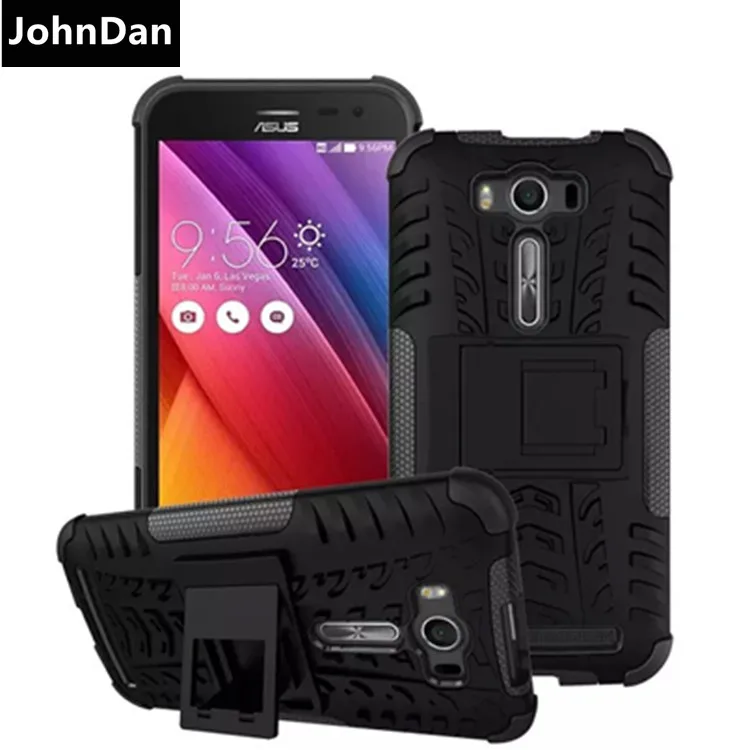 

Case For Asus Zenfone 2 Laser ZE500KL ZE550KL ZE601KL PC + Silicone Heavy Duty Rugged Armor 3d Case For Asus ZE 500 550 KL Cover