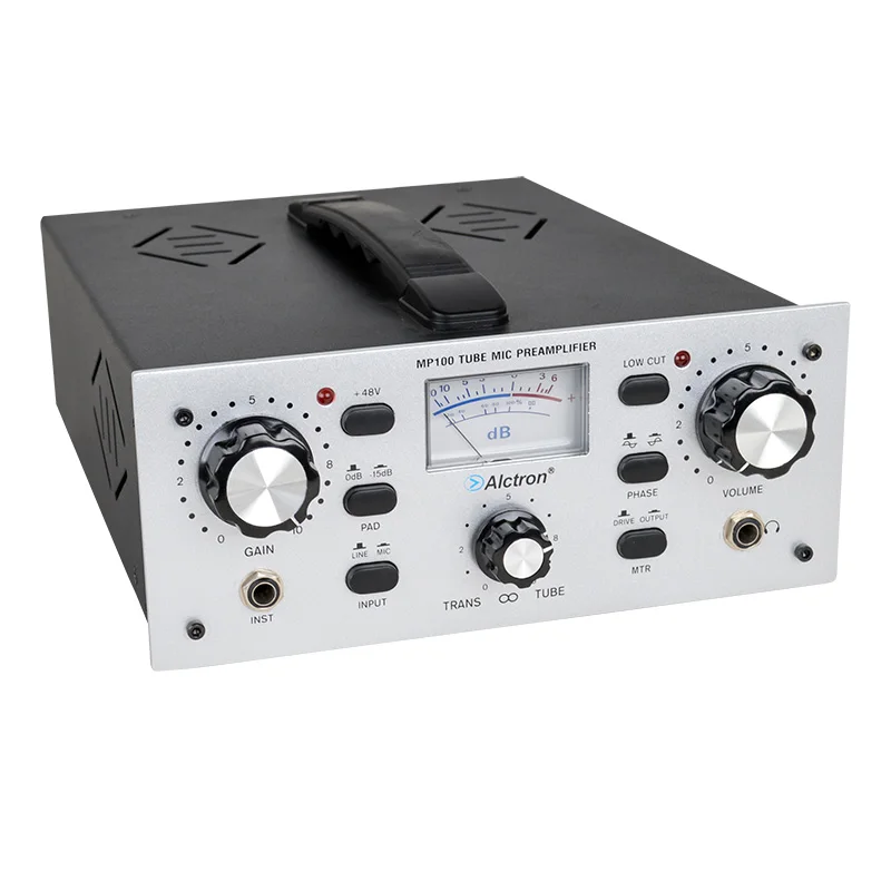 Alctron MP100 Single channel high end electronic tube mic preamplifier preamp microphone amplifier