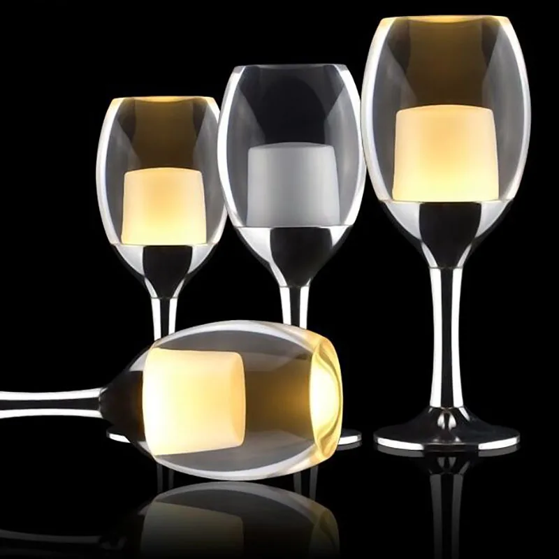 Skup 110 V 220 V nowoczesne wino szklany wisiorek lighs dla restauracji akrylowa lampa wisząca 1 3 5 głowice modna tabliczka jadalnia wisząca lampa