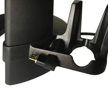 Amvr Vr стенд виртуальной реальности 3D стеклянная демонстрационная Подставка для наушников, Vr гарнитура станция с магнитным usb-кабелем для зарядки и Pla