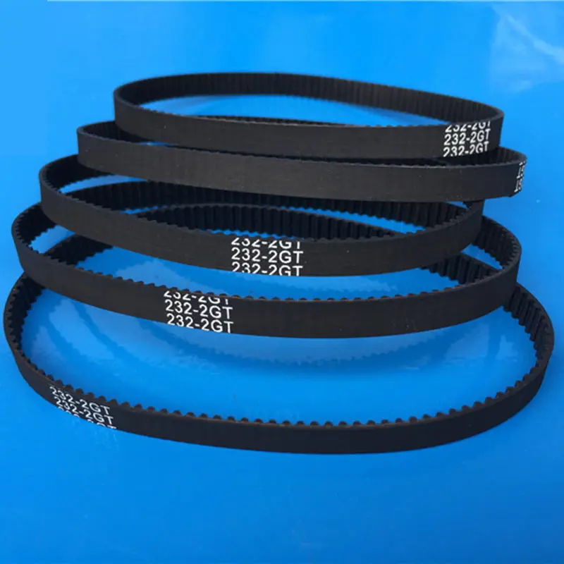3D Printer Parts GT2 Closed Loop Timing Belt Rubber 2GT 6mm 110 112 122 158 200 280 300 400 610 852 mm Synchronous Belts Part