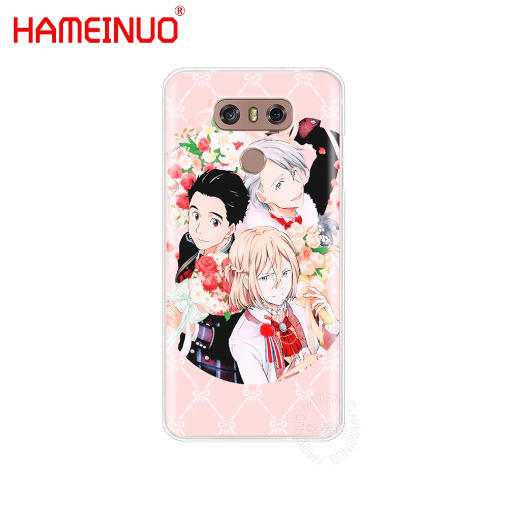 HAMEINUO yuri on ice history maker чехол для телефона LG G6 MINI G5 K10 M250N M250 2017 2016 X POWER 2|Бамперы| |