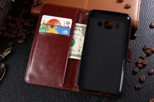 Чехол-кошелек для samsung Galaxy J5, флип-чехол, чехол для samsung Galaxy J5, чехол J510, SM-J510F, подставка, держатель для карт, сумка