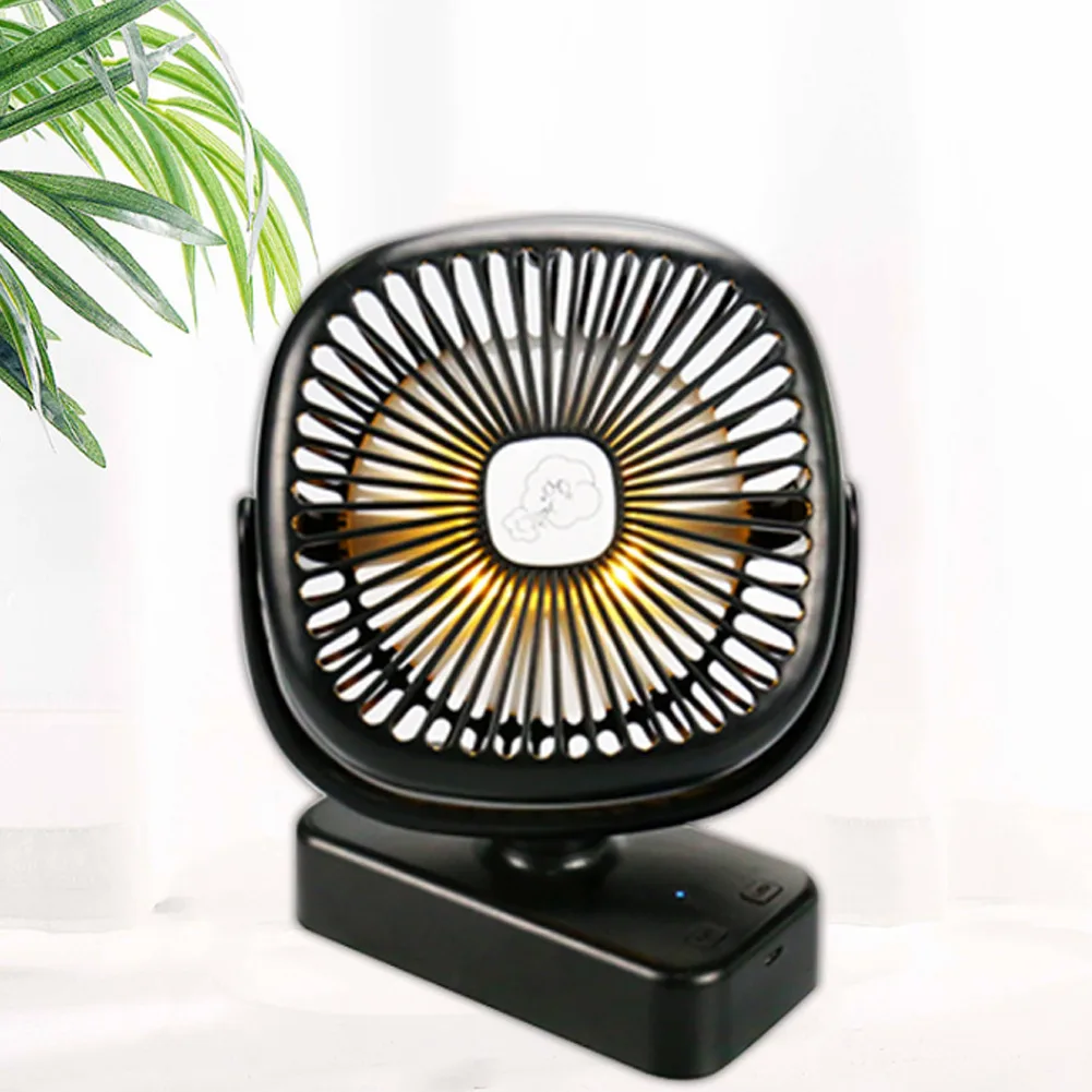 

Newly Portable LED Camping Lantern Ceiling Fan Mini Desk Fan USB Charging Kit for Outdoor Emergency BFE88