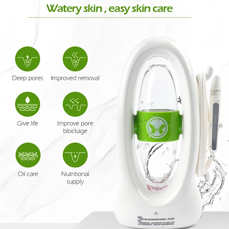 

New Home Used Water Oxygen Jet therapy Peeling Facial Moisturizing Spray Water Injection SPA Beauty Machine Vacuum Blackhead