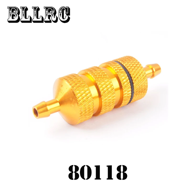 RC автомобиль HSP 1/8 80118 алюминиевый топливный фильтр нитро детали двигателя для 1:8