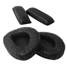 1 комплект, черные мягкие пенопластовые амбушюры, амбушюры, чашки, подушка с оголовьем, набор, замена для Sennheiser RS160 RS170 RS180, наушники yhq