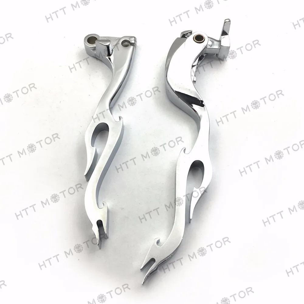 

Aftermarket free shipping motorcycle parts Long Brake Clutch Lever Hand Controls For Kawasaki ZX6R ZX10R Z750R Z1000 chromed