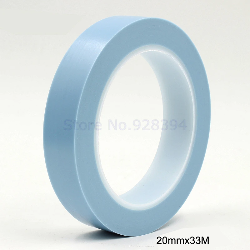 Blue High Temperature Single Sided Adhesive PVC Vinyl Fine Line Masking