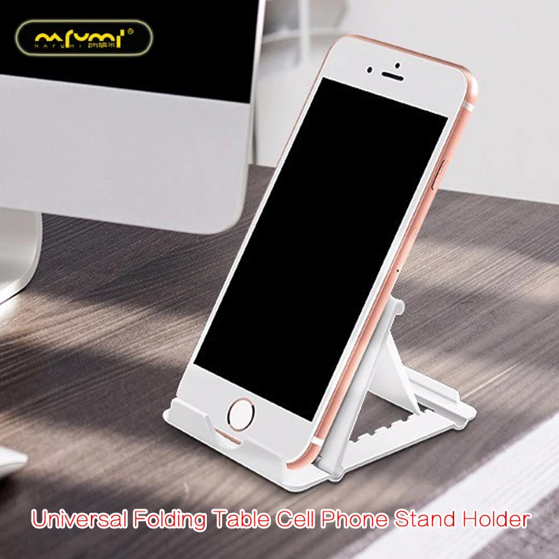 

Universal Folding Table cell phone support Plastic holder desktop stand phone holder Smartphone & Tablet ring holder for phone