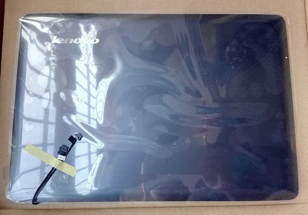 Новый Oirg для Lenovo Ideapad U410 Lcd задняя крышка 3CLZ8LCLV30 серый металл не сенсорный|Сумки и