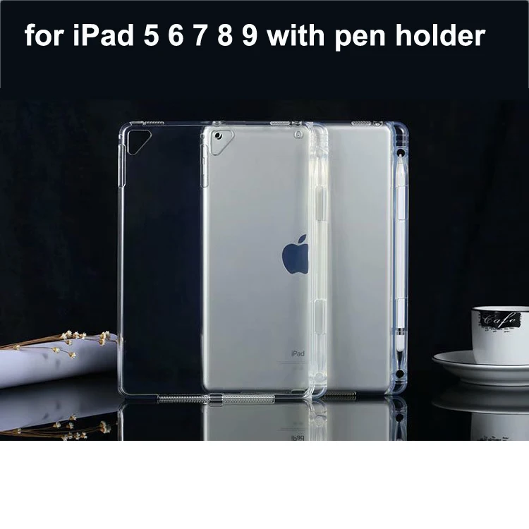 

For iPad air/ air 2 Soft 9.7" Tablet Cover capa,for ipad 9.7inch 2017 2018 soft tpu back case fundas coque