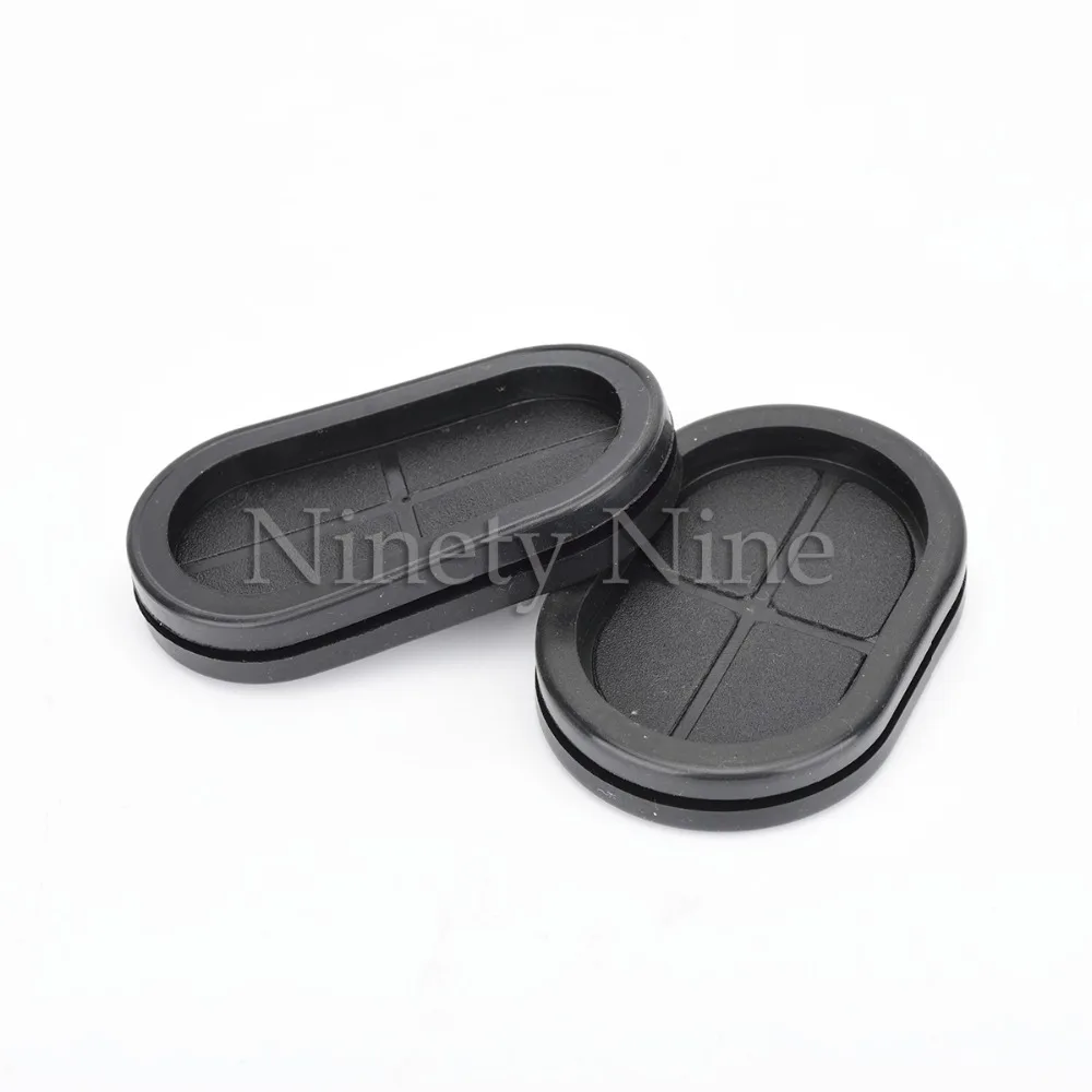 Synthetic Rubber Grommet/Bulkhead 10 Pcs .125 X .562 Synthetic Rubber Grommet/Bulkhead 10 Pcs .125 X .562