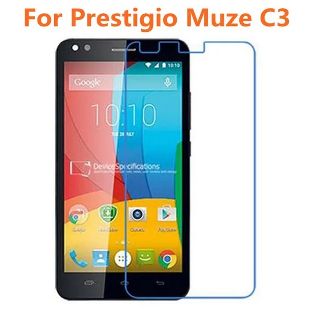 2.5D закаленное стекло с полным клеем для Prestigio Muze C3 Высококачественная Защитная