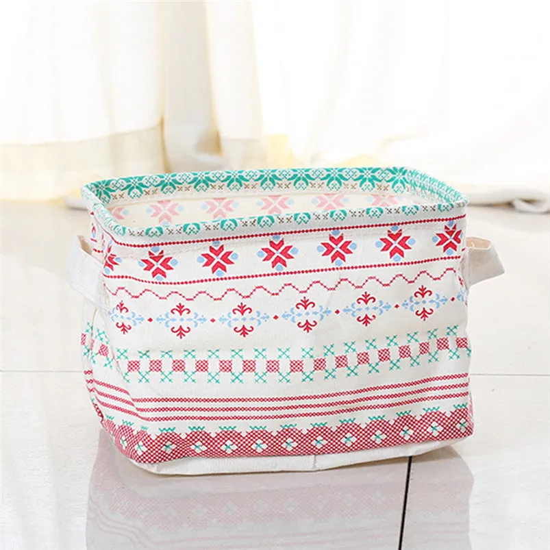 

Foldable Storage Bin Closet Toy Box Container Fabric Basket Home Storage Organization Storage Boxes new arrival #4n06#f