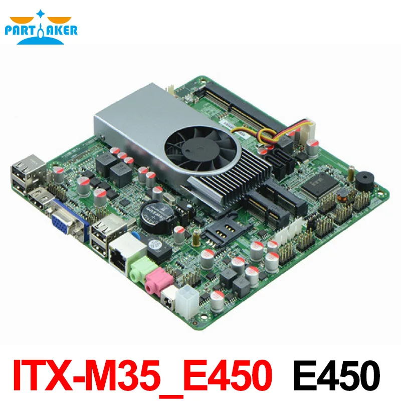 ITX M35_E450 mini itx motherboard Ultra thin all in one motherboard
