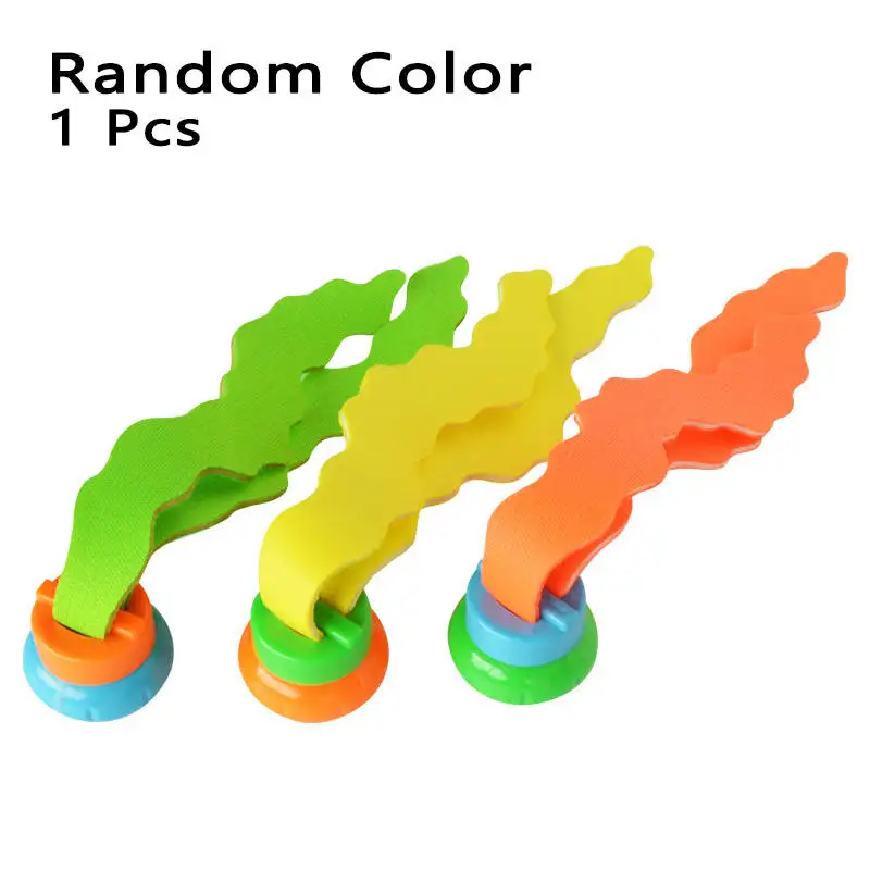 Children's Swimming Toy Diving Ring Seaweed Diving Stick Water Torpedo Rocket Throwing Toys Summer Game Swimming Pool Toys Gifts 12