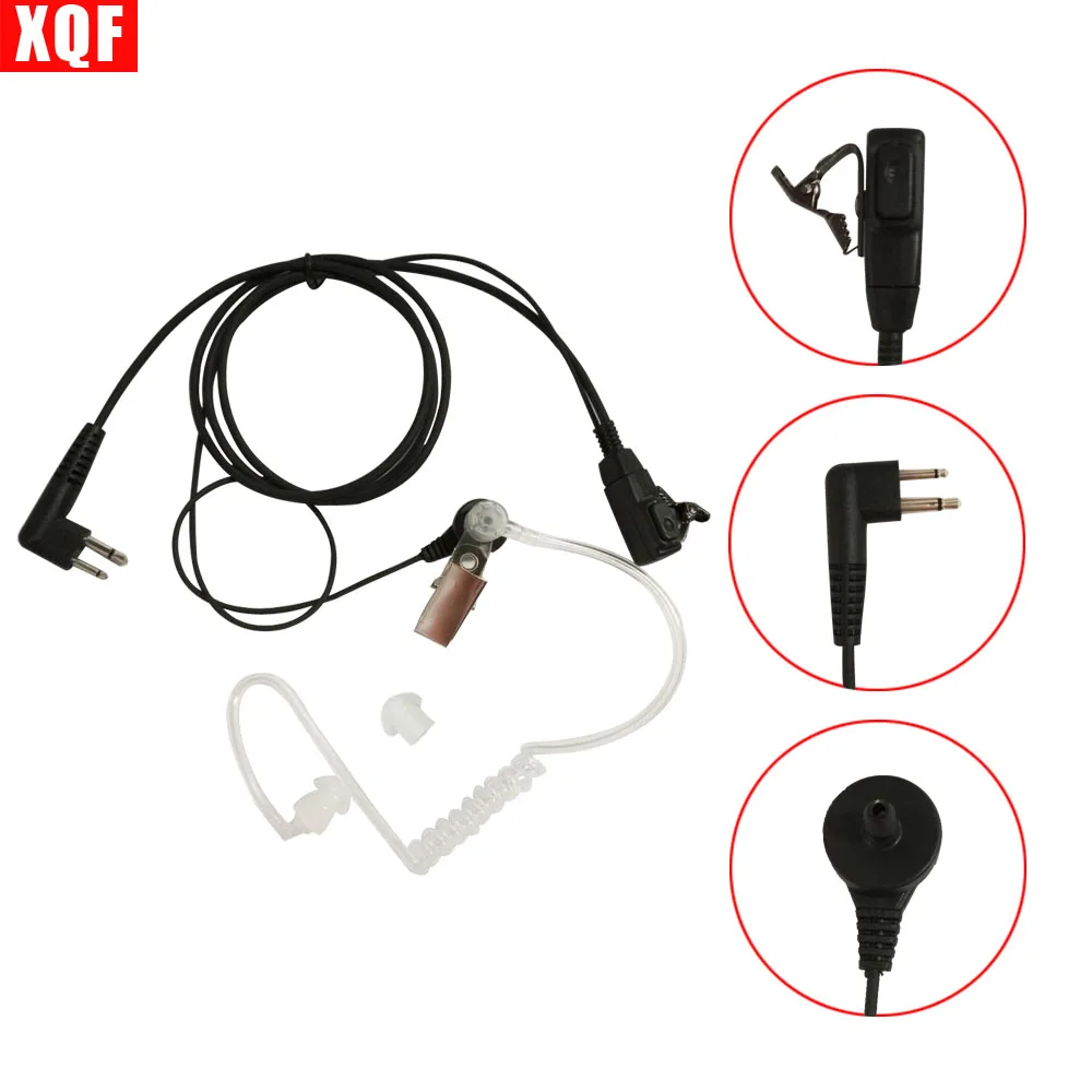 XQF 10 шт. 2 Pin Тайное Акустическая трубка Динамик для Motorola Радио GP88/GP300/GP2000