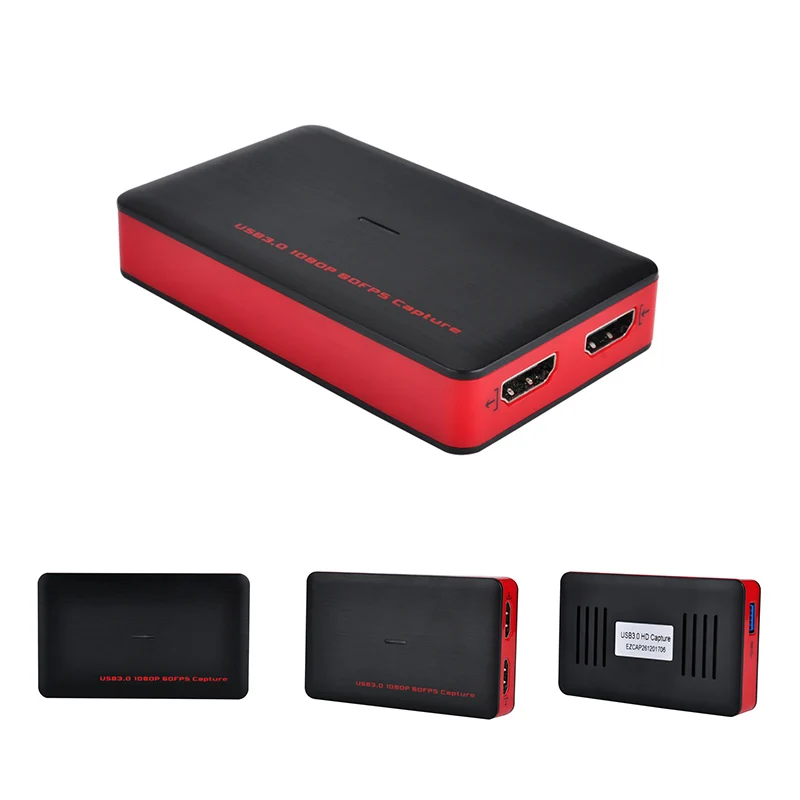 

Ezcap 1080P 60fps Full HD Video Recorder 287 HDMI to USB Video Capture Card Device For Windows Mac Linux Support Live Streaming