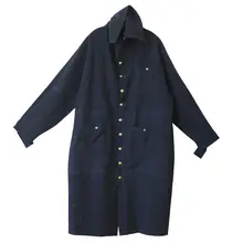 Дизайн женский свободный Тренч женские длинные пальто 18120-6