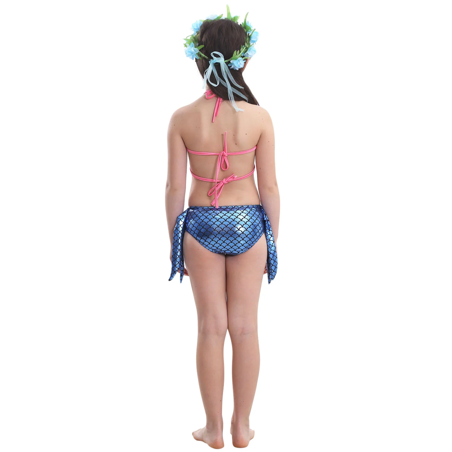 Ариэль Фэнтези хвосты маленькой русалки для плавания детей купальники Русалочки карнавальный костюм косплей девушки купальник Хэллоуин дети