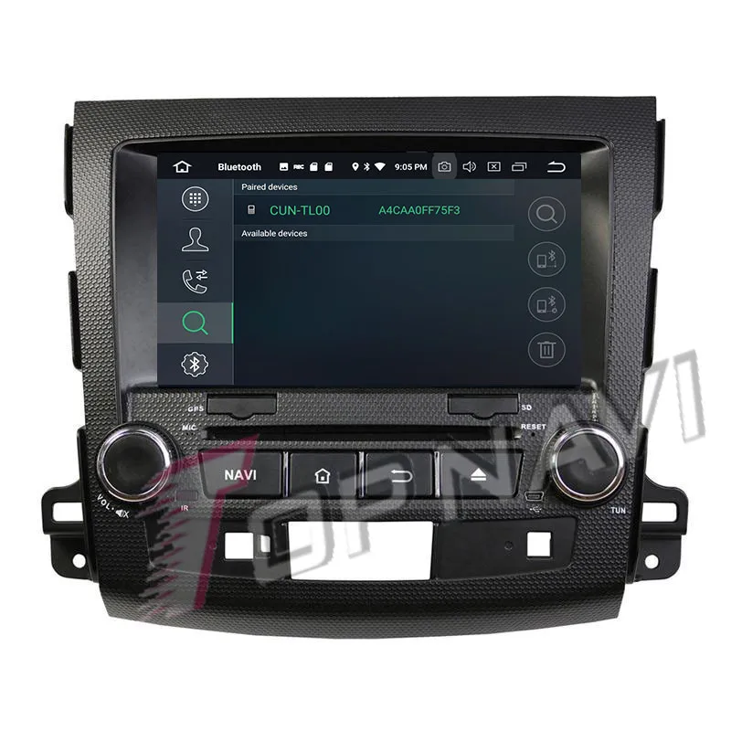 car navigation touch screen panel For Mitsubishi Outlander 2008