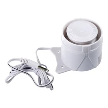 1 x Волк-охранник Проводная внутренняя звуковая сигнализация сирена для домашней охранной сигнализации Системы 110dB