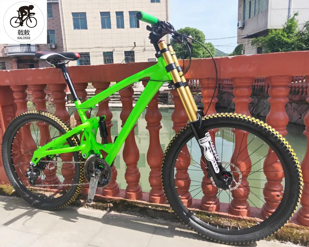 Top Mountain bike  20X110mm hubs Soft-tail frame  26er mountain bicycle M610  30 speed Hydraulic brakes 0