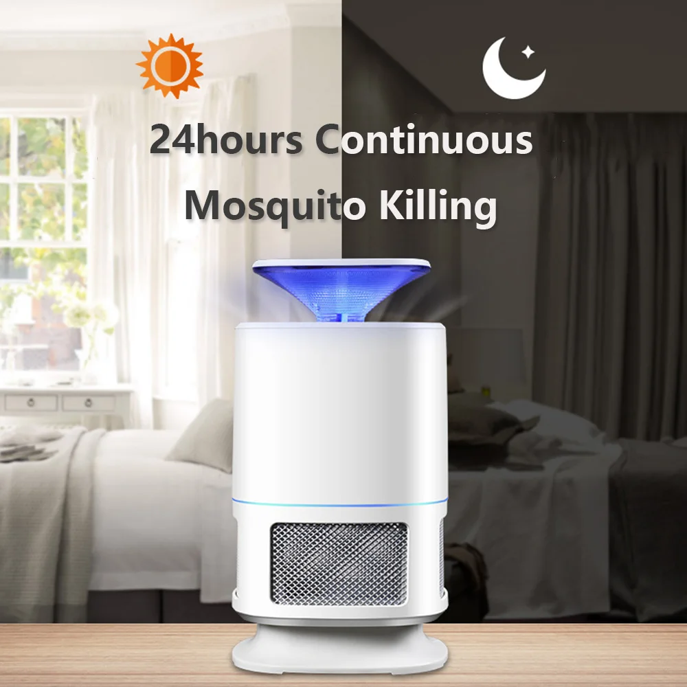 

LIGINWAAT Efficiency LED Mosquito Killer Lamp USB Light Trap LED Light Pest Control Electric Anti Fly Bug Insect Repellent Light