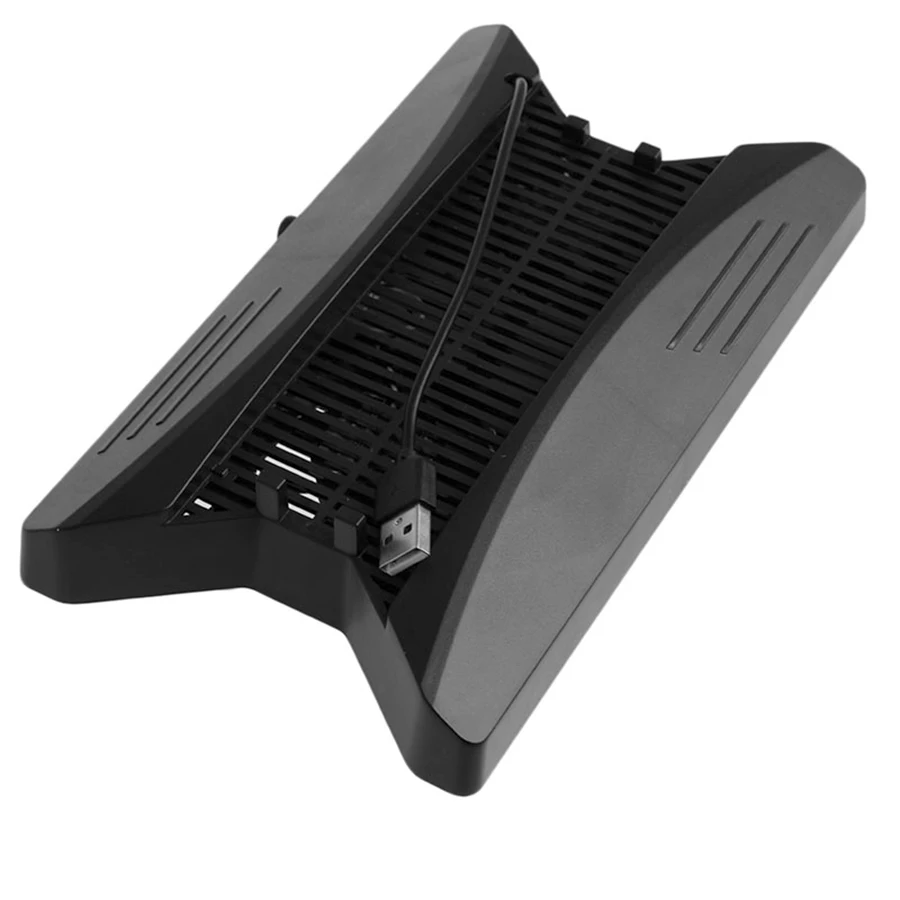  PS4 Pro Vertical Stand Cradle Base Cooling Fans Cooler USB HUB For Playstation 4 Pro Console Access
