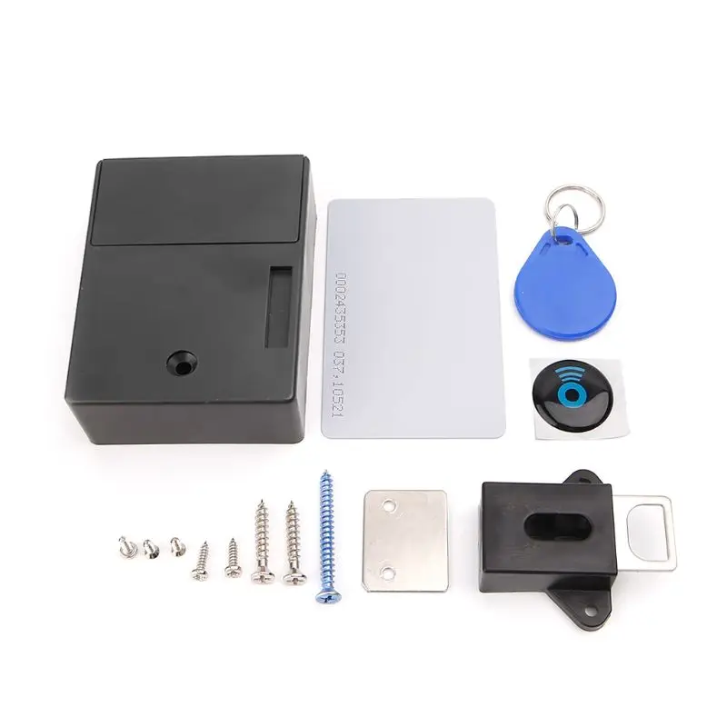 Невидимый RFID Электронный шкаф Умный Замок IC Card сенсор замки ящика|Замки| |