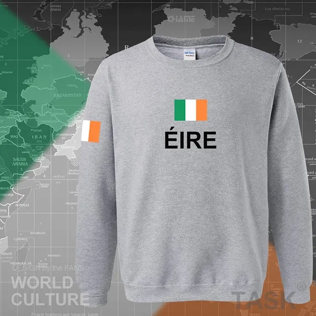 Ireland hoodies men sweatshirt sweat new hip hop streetwear socceres