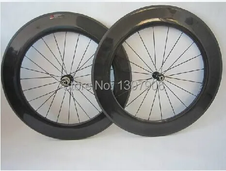 

carbon wheelset road bikes 88mm 23mm width OEM carbon tubular wheels for road bicycle ultra light novatec hubs 291/482carbon rim