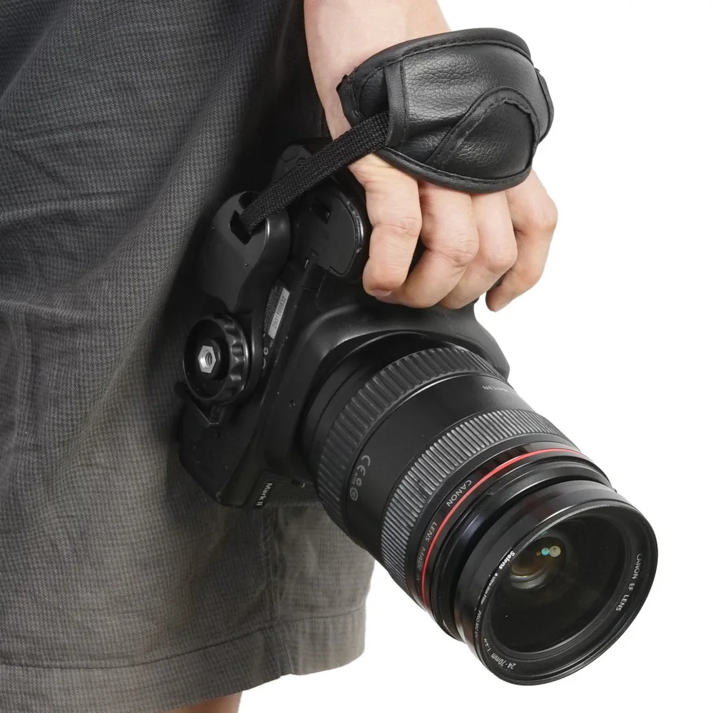 Сумка для камеры из ПУ кожи Мягкая универсальная сумка Canon Nikon Sony Olympus