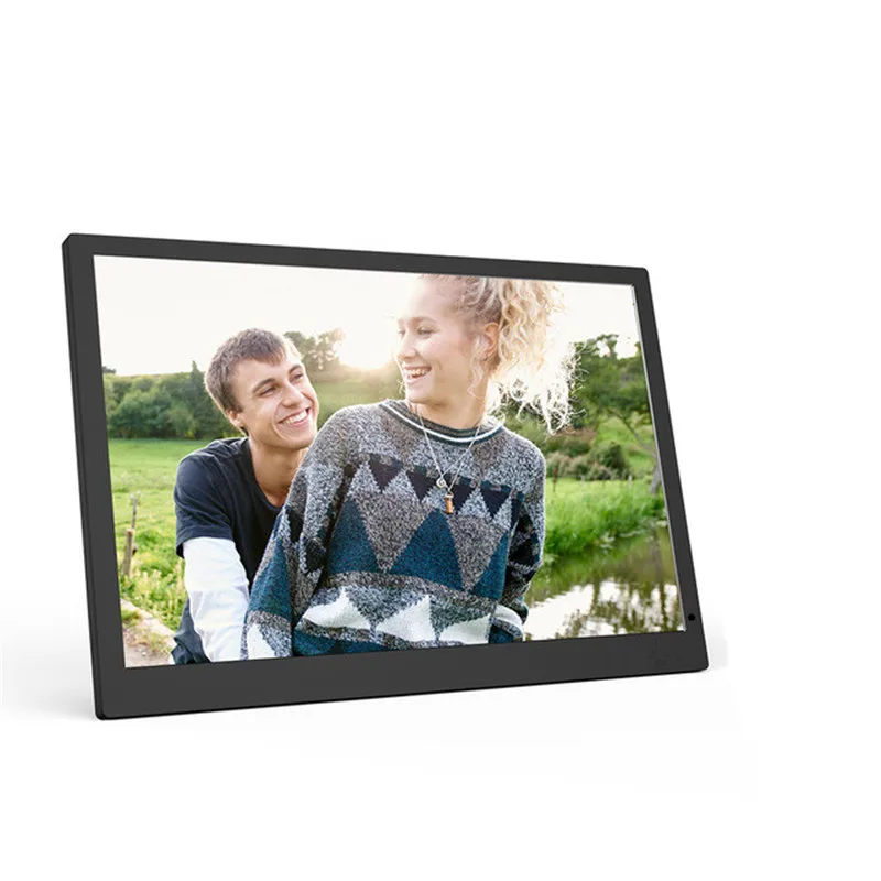 

24 inche Digital Photo Frame Electronic Picture Album 1920*1080 Scroll Caption Support Advertising Machine with Clock Calendar
