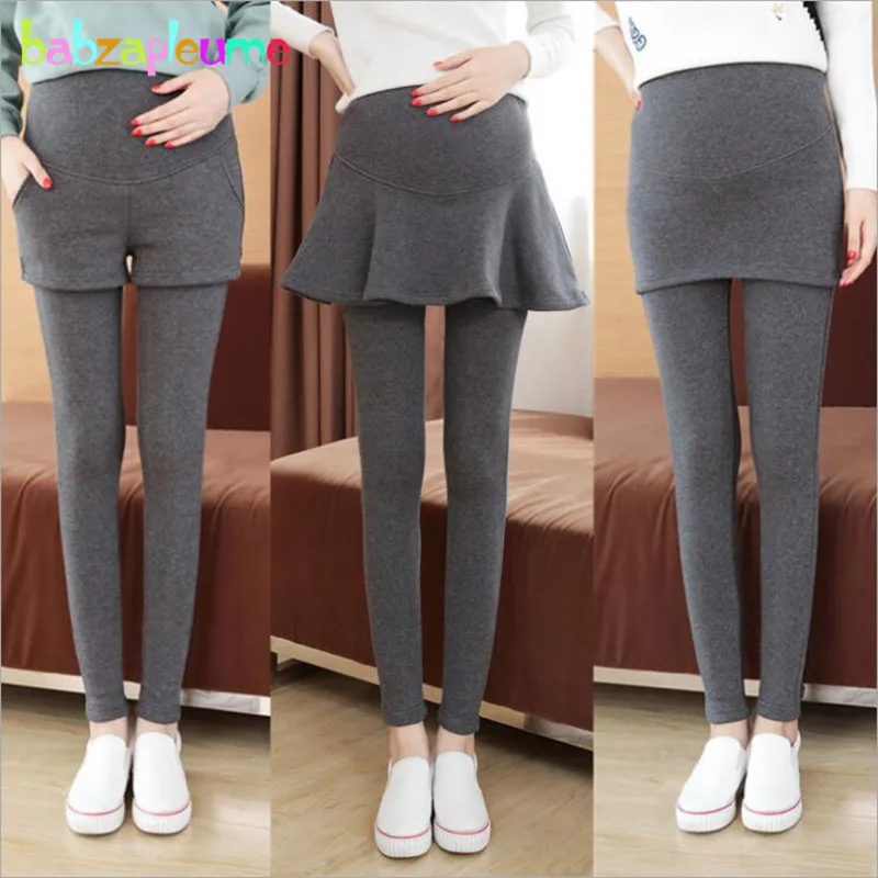 

2018 New Spring Autumn Maternity Leggings Korean Fashion Pregnancy Clothing Pants For Pregnant Clothes Women Trousers BC1668-1