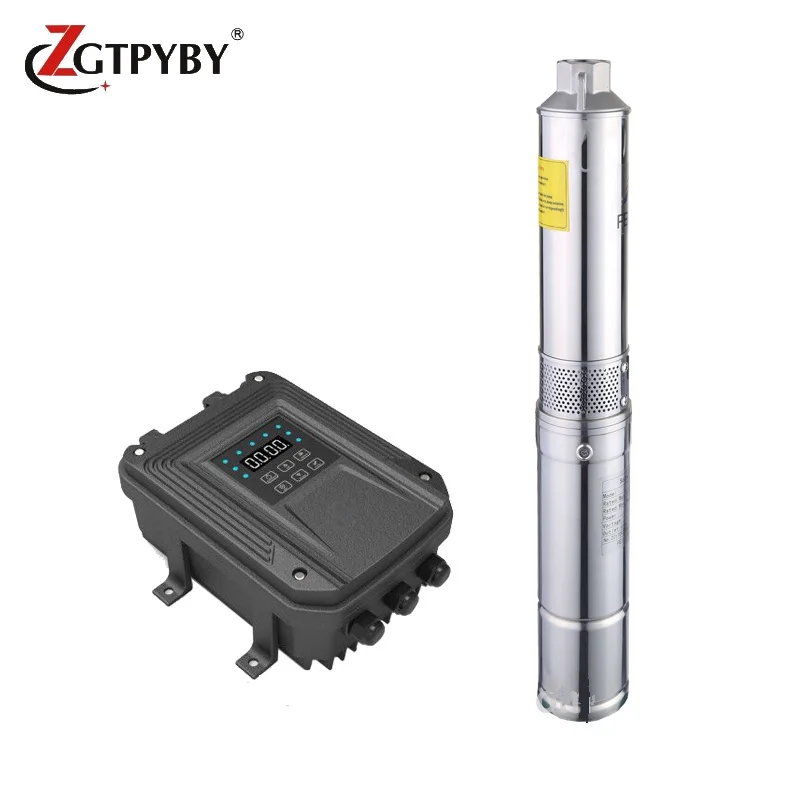 

3FLD3.2-40-48-400 Exported to 58 countries 1 inch water pump with controller for 2 years guarantee dc solar water pump